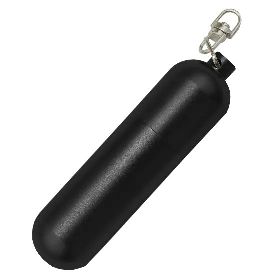 Black Cylinder USB Stick