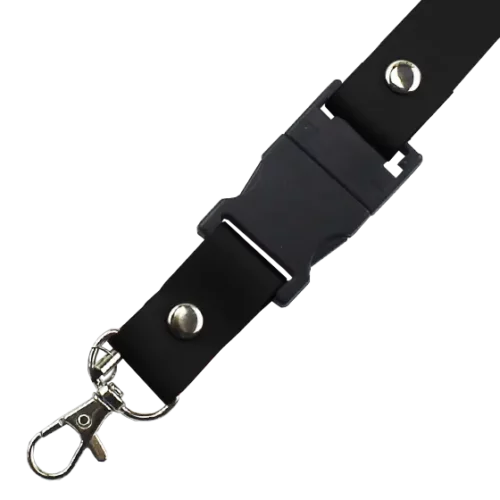 Black Lanyard USB Stick