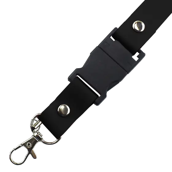 Black Lanyard USB Stick