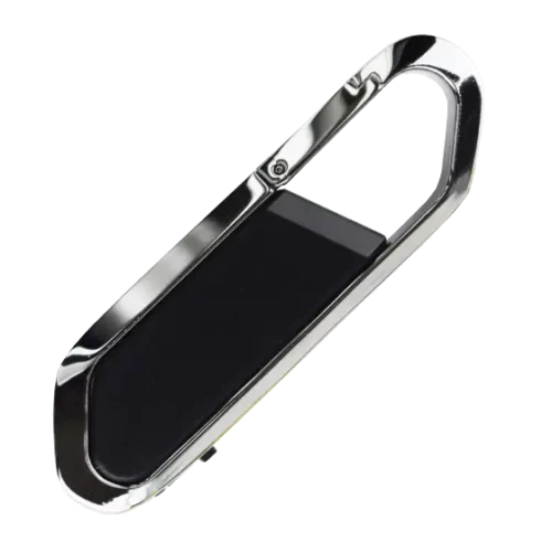 Black Mini Carabiner USB Stick