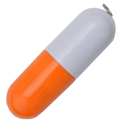 Orange Pill USB Stick