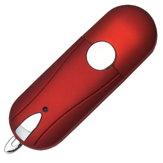 Red Button USB Stick