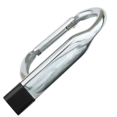 Silver Carabina USB Stick