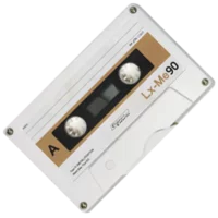 White Audio Cassette USB Stick