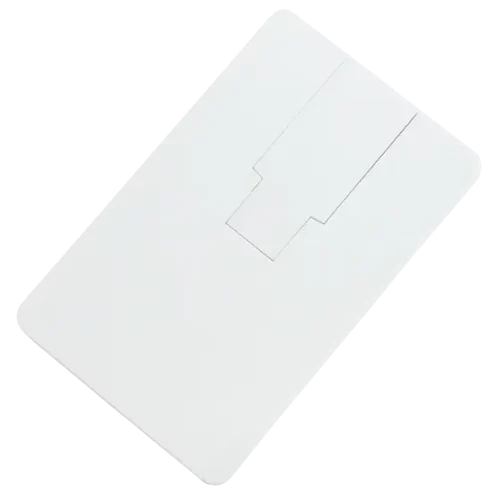 White Credit Card USB Stick