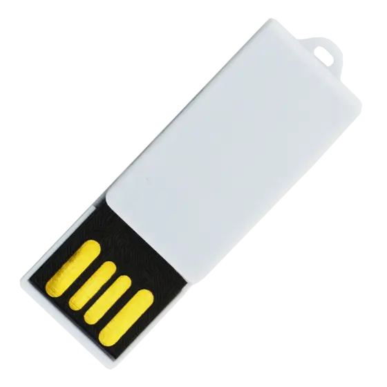 White Paper Clip USB Stick