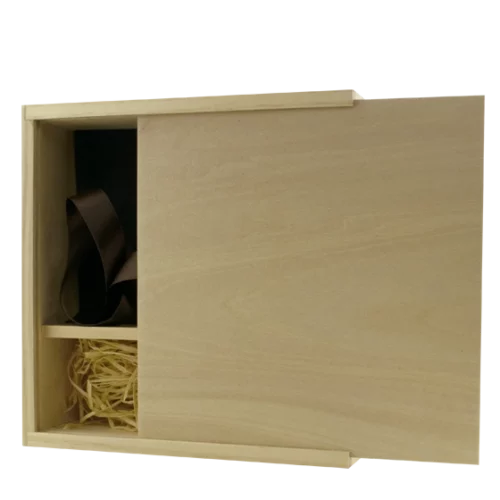 Light Wooden USB Photo Gift Box