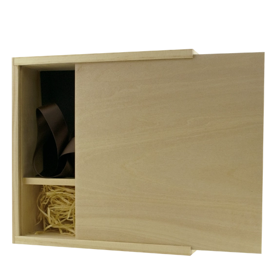 Light Wooden USB Photo Gift Box